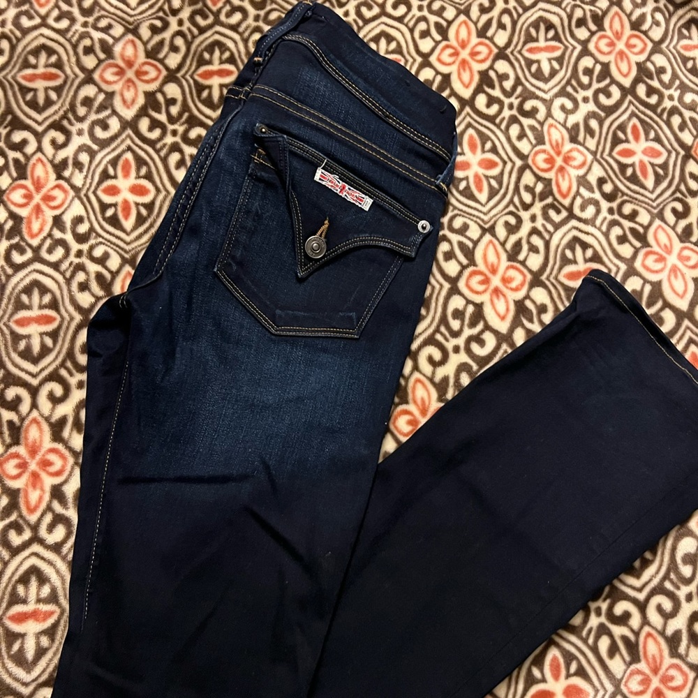 Hudson womens jeans size 25.  Like new.